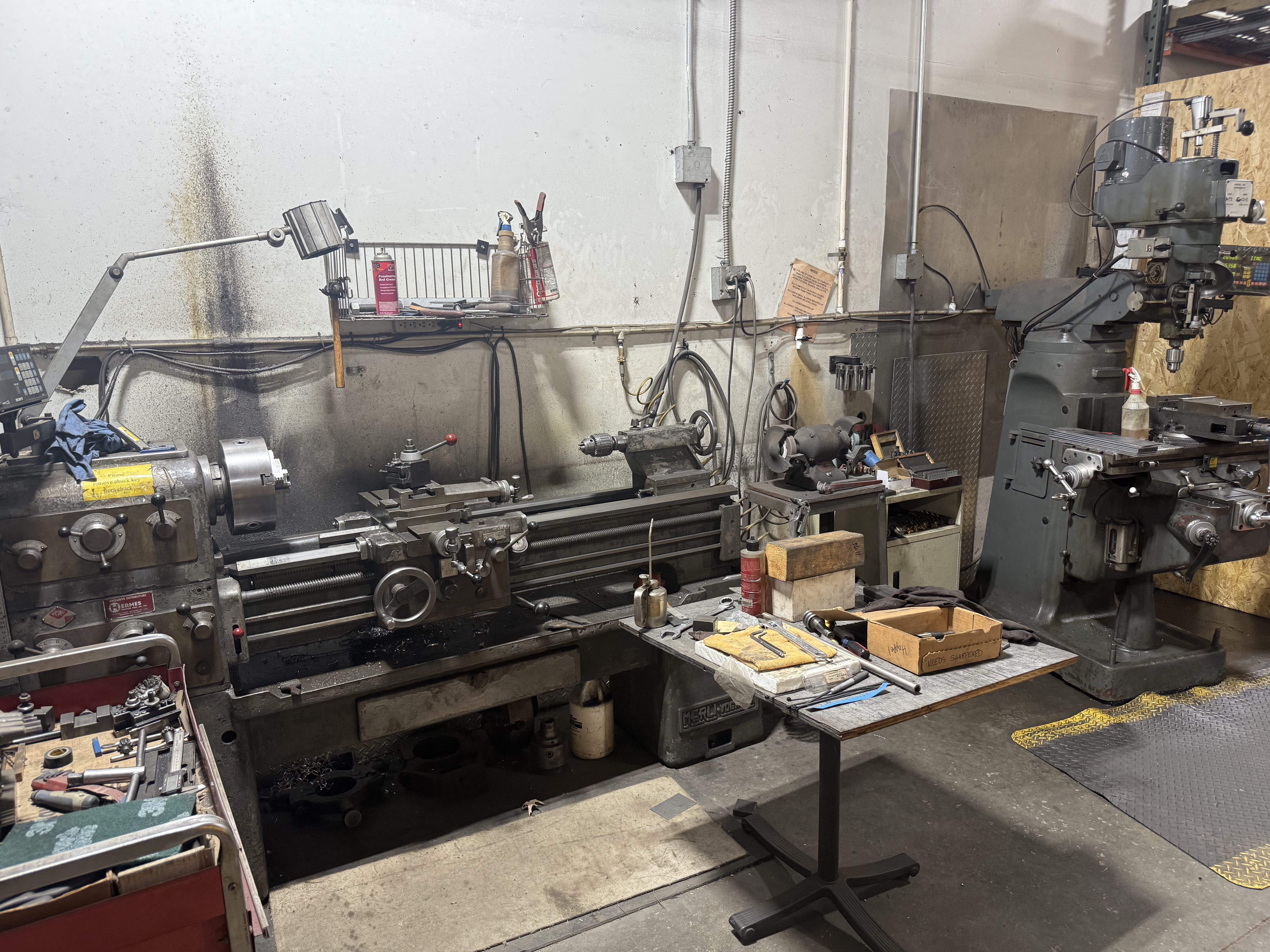 Photo of metal fab shop